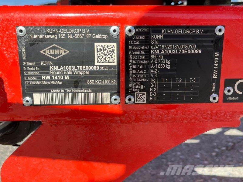 Kuhn RW 1410M Μηχανήματα συσκευασίας