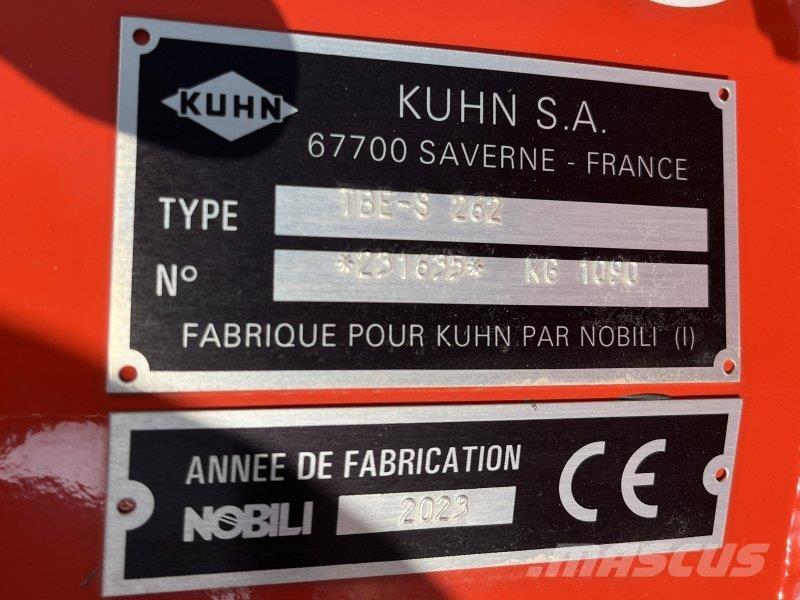 Kuhn TBES 262 Ενσιρωκοπτικές μηχανές