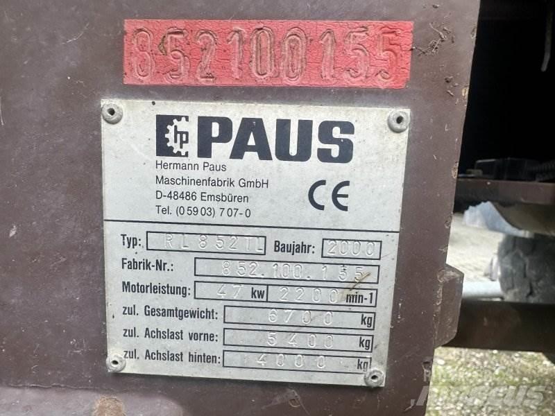 Paus RL 852 TL Τηλεσκοπικοί ανυψωτές