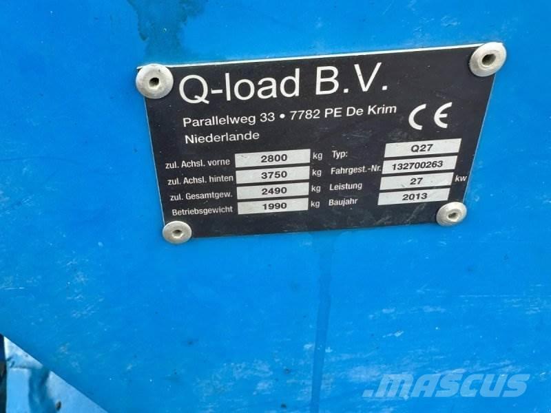 Quappen Q27 Εμπρόσθιοι φορτωτές και σκαπτικά