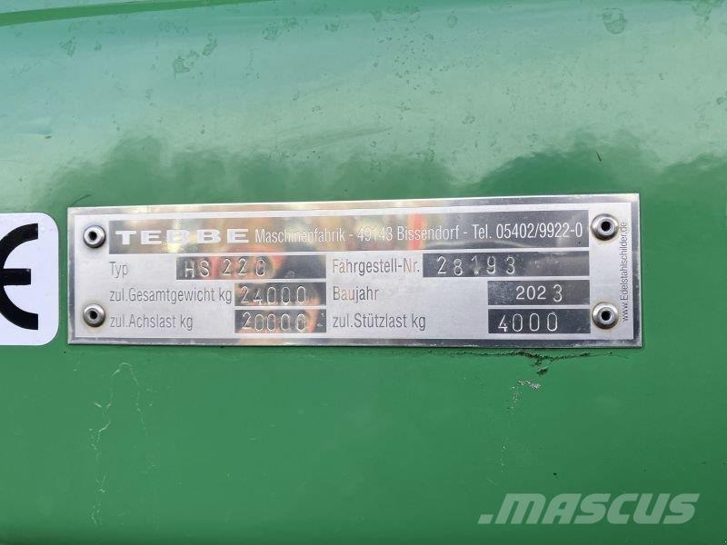 Tebbe HS 220 Διασκορπιστές κοπριάς