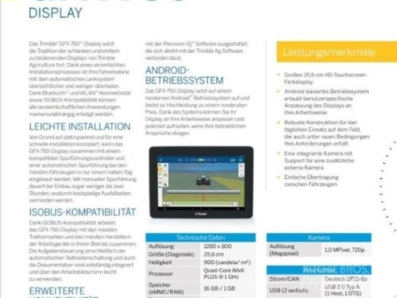 Trimble GFX 750 Άλλα γεωργικά μηχανήματα