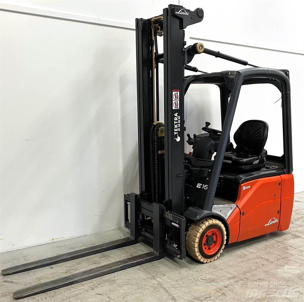 Linde E 16 C-01 Ηλεκτρικά περονοφόρα ανυψωτικά κλαρκ