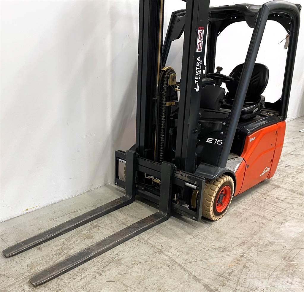 Linde E 16 C-01 Ηλεκτρικά περονοφόρα ανυψωτικά κλαρκ