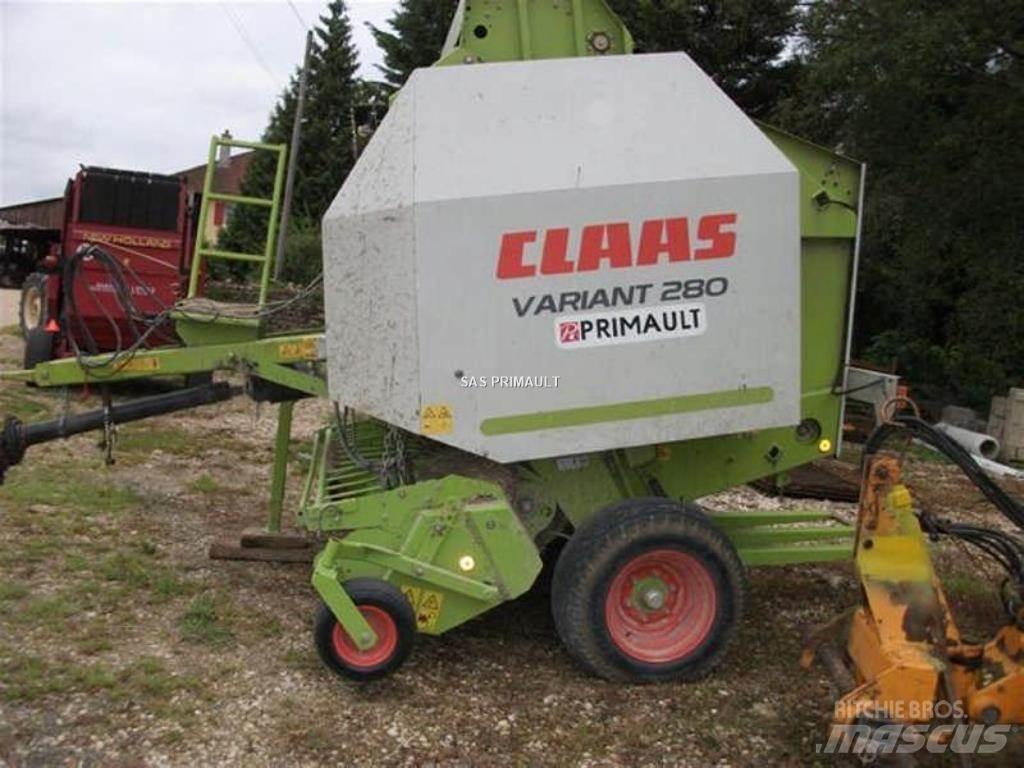 CLAAS VARIANT 280 Πρέσες κυλινδρικών δεμάτων
