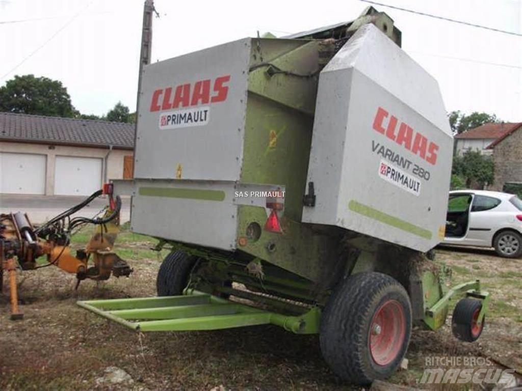 CLAAS VARIANT 280 Πρέσες κυλινδρικών δεμάτων