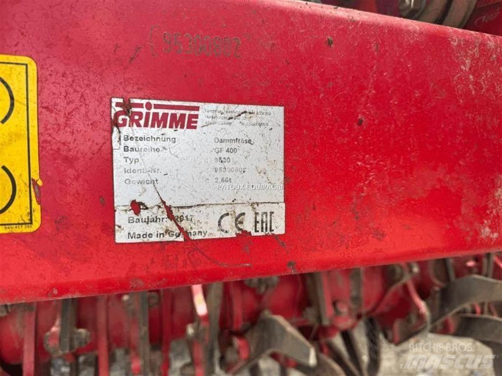 Grimme GF400 Σβολοκόπτες και περιστροφικά άροτρα