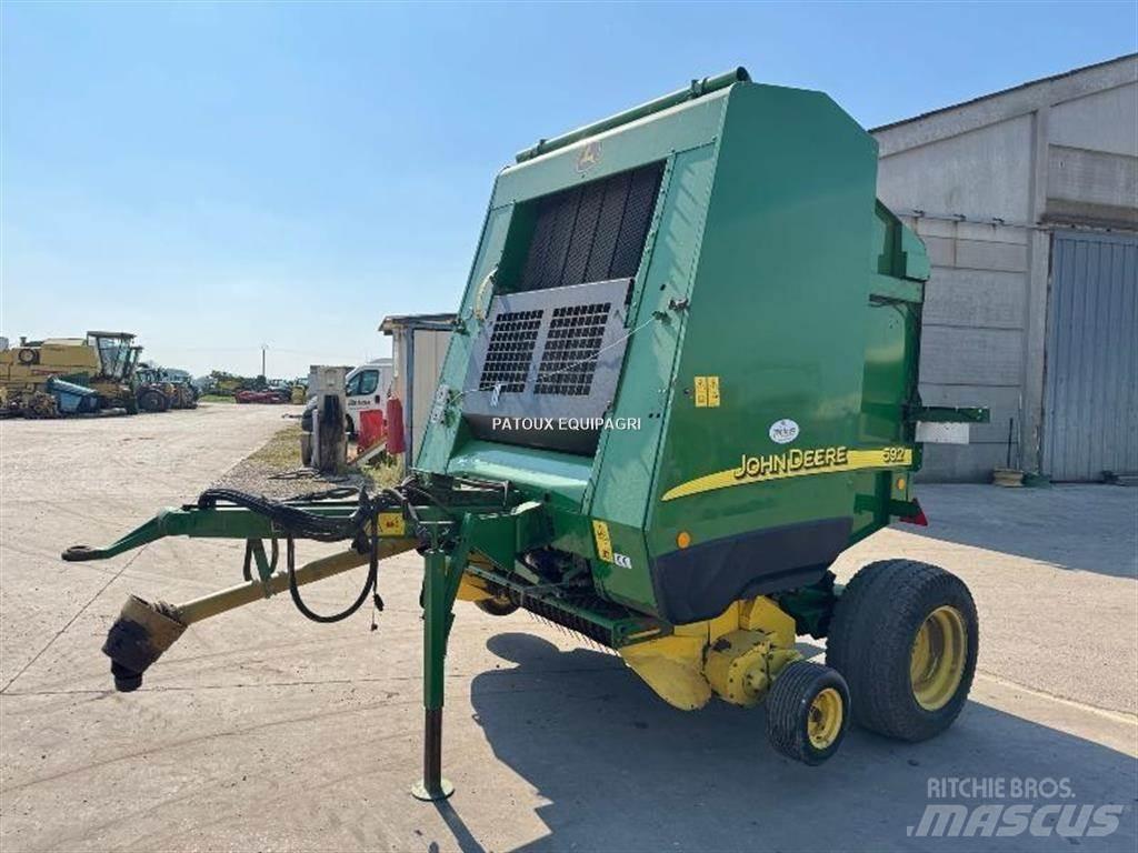 John Deere 592 Πρέσες κυλινδρικών δεμάτων