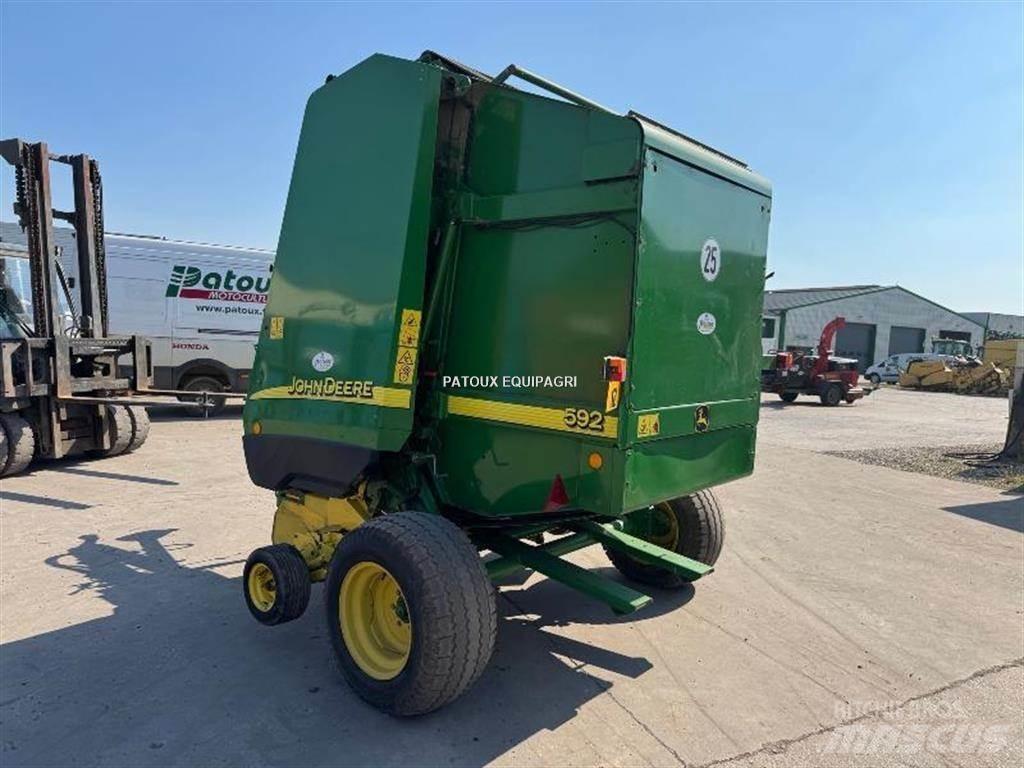 John Deere 592 Πρέσες κυλινδρικών δεμάτων