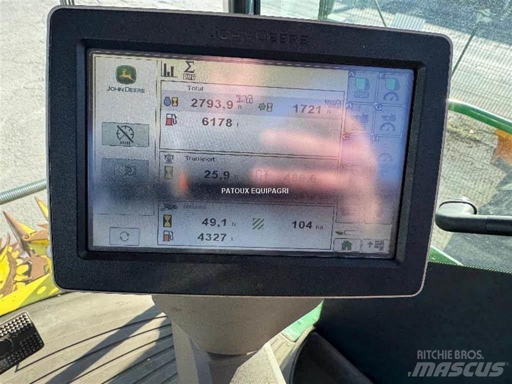 John Deere 8500 Ενσιρωκοπτικές μηχανές