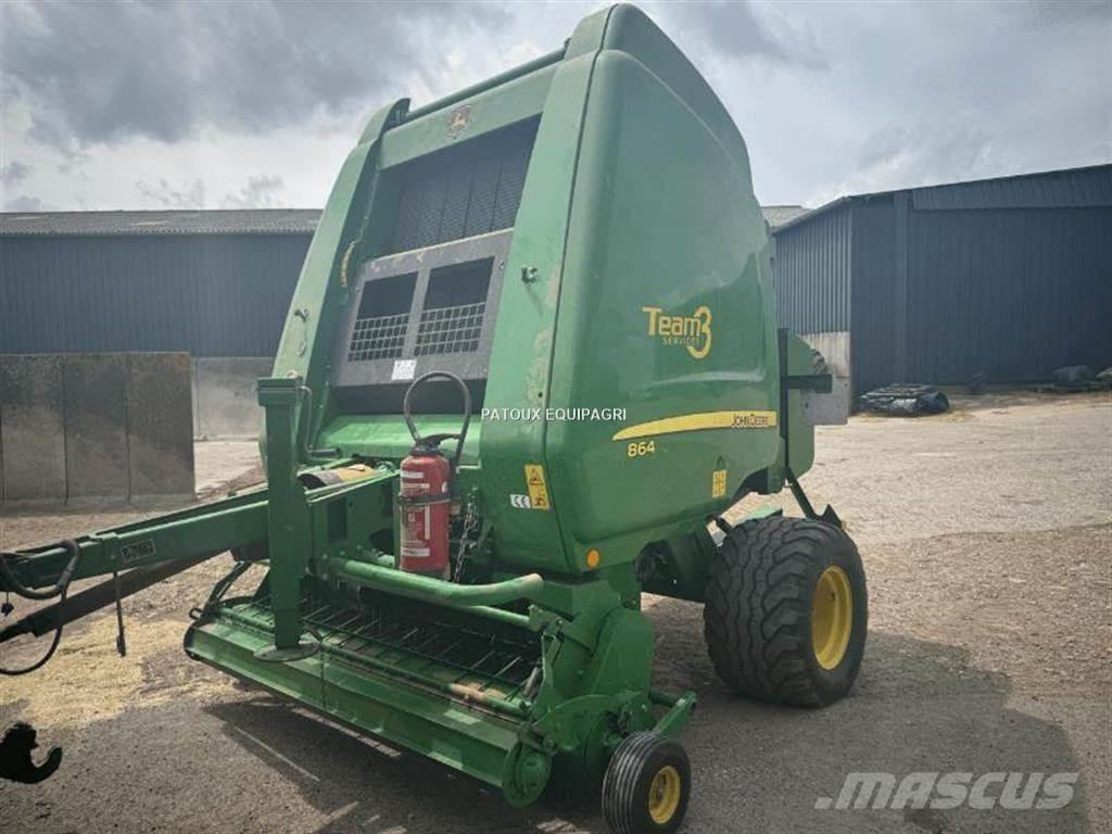 John Deere 864 Πρέσες κυλινδρικών δεμάτων
