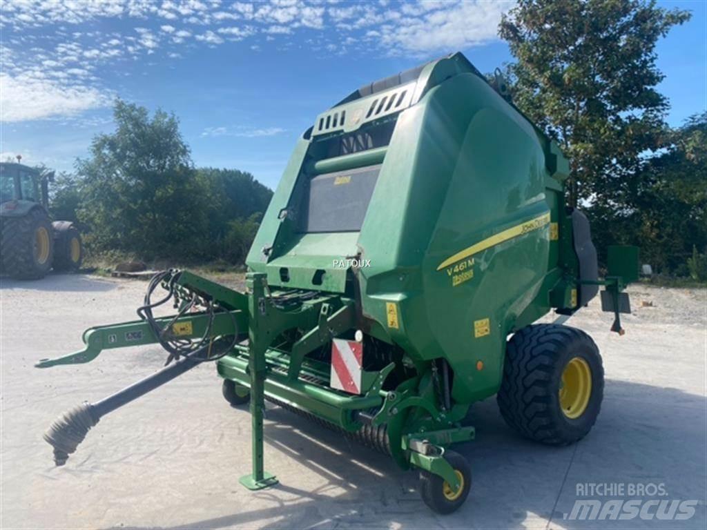 John Deere V461M Πρέσες κυλινδρικών δεμάτων