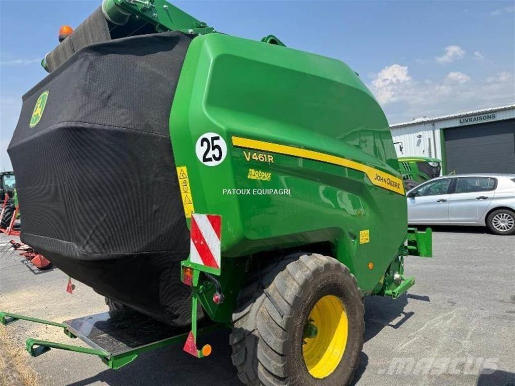 John Deere V461R Πρέσες κυλινδρικών δεμάτων