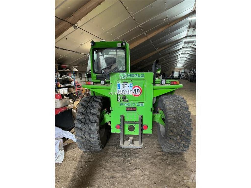 Merlo P40.7 CS Συστήματα τηλεχειρισμού για τη γεωργία