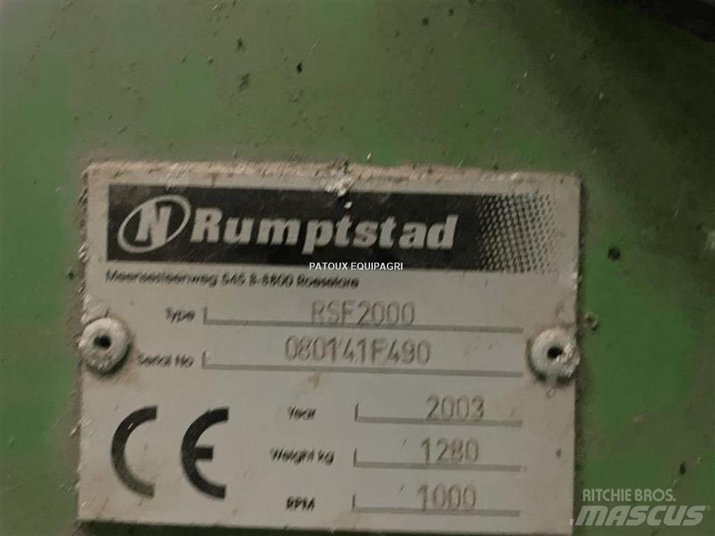 Rumpstad RSF2000 Σβολοκόπτες και περιστροφικά άροτρα