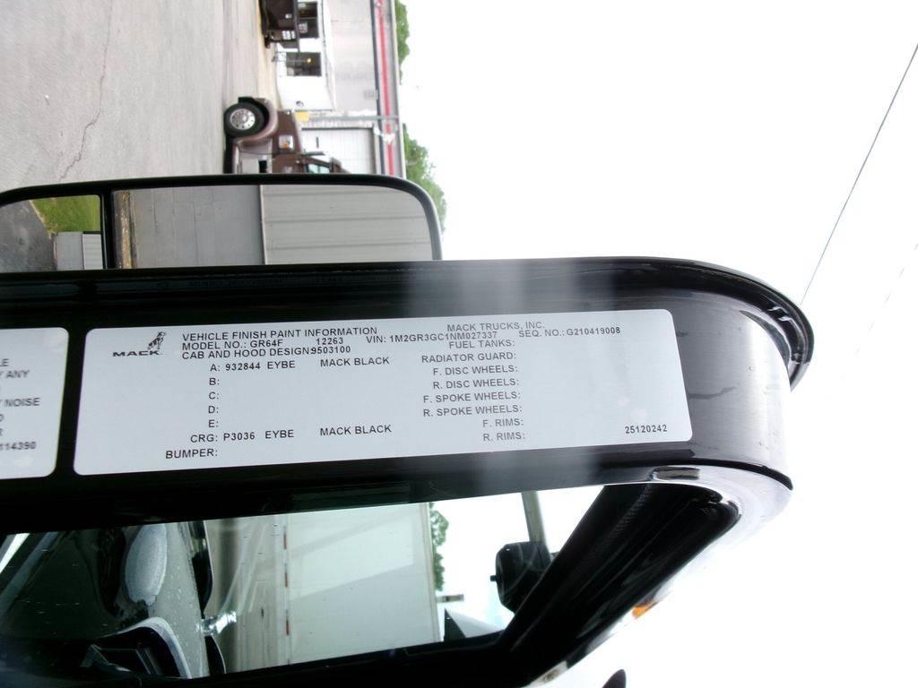 Mack GR64F Φορτηγά Ανατροπή