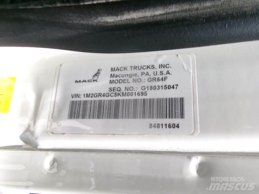 Mack GU713 Φορτηγά Ανατροπή
