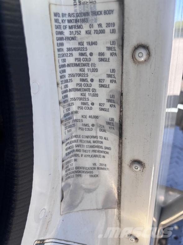 Freightliner 122SD Φορτηγά Ανατροπή