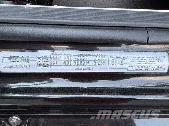 Kenworth W990 Τράκτορες