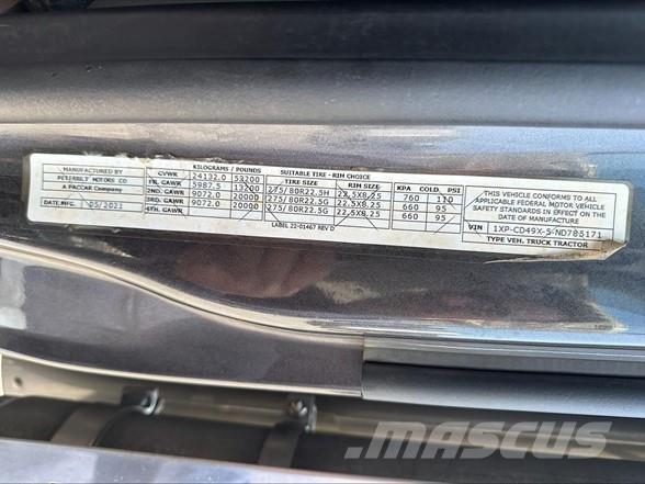 Peterbilt 567 Τράκτορες