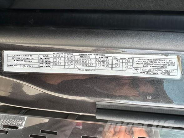 Peterbilt 567 Τράκτορες