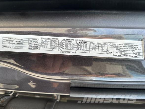 Peterbilt 567 Τράκτορες