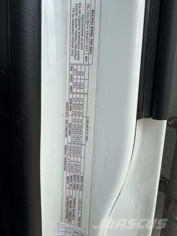 Peterbilt 567 Τράκτορες