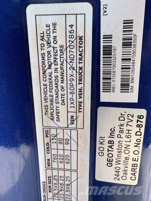 Peterbilt 579 Τράκτορες