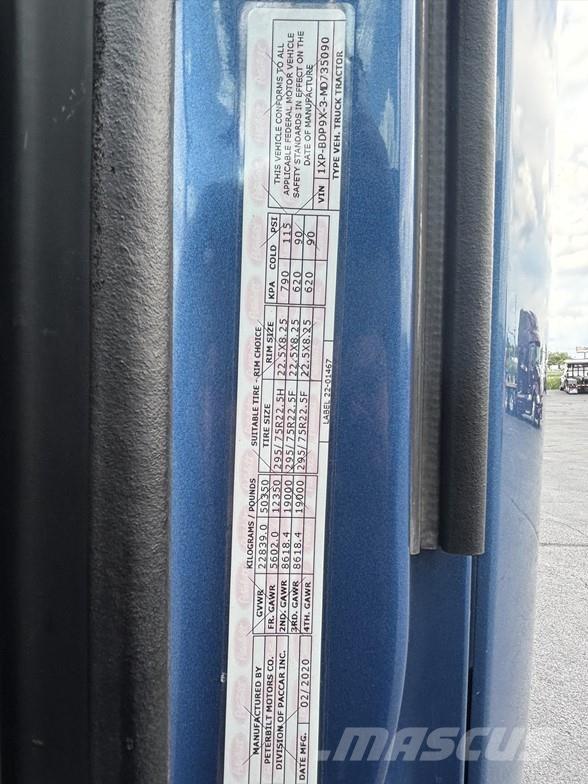 Peterbilt 579 Τράκτορες