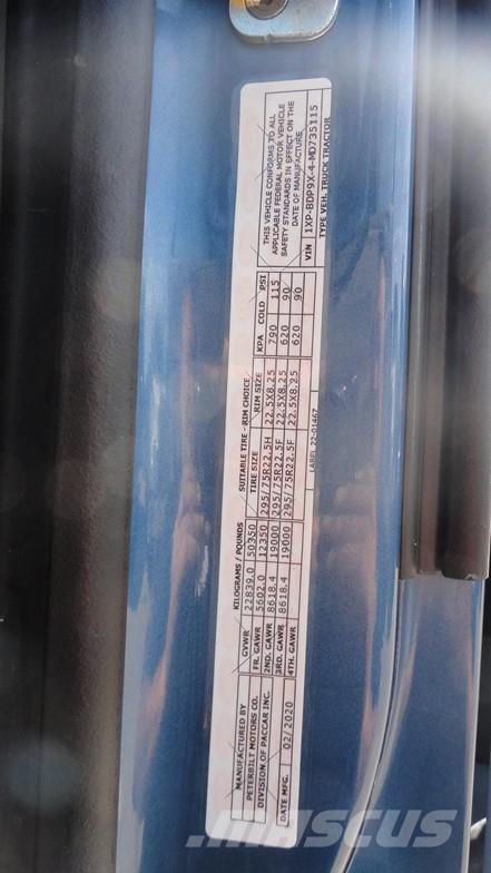 Peterbilt 579 Τράκτορες