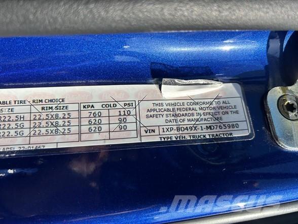 Peterbilt 579 Τράκτορες