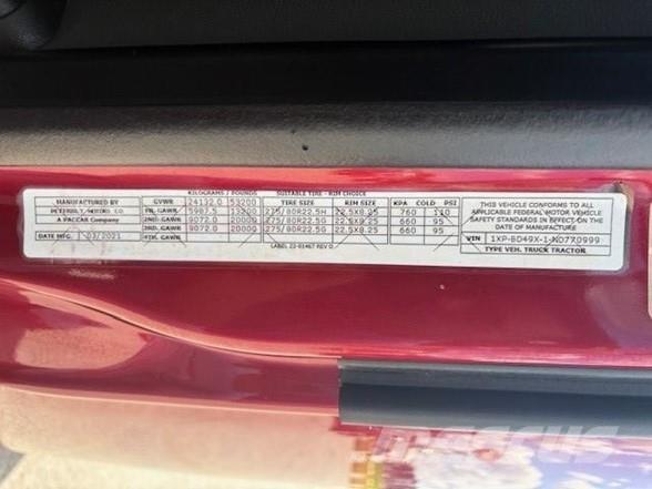 Peterbilt 579 Τράκτορες