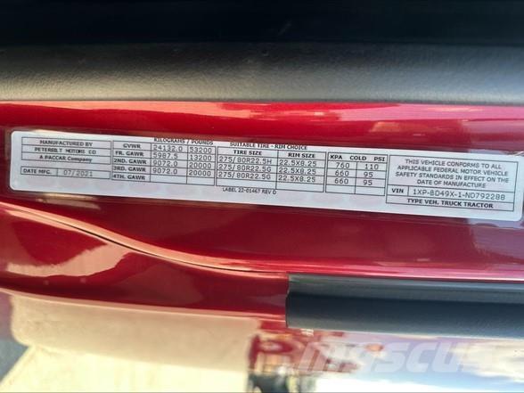 Peterbilt 579 Τράκτορες