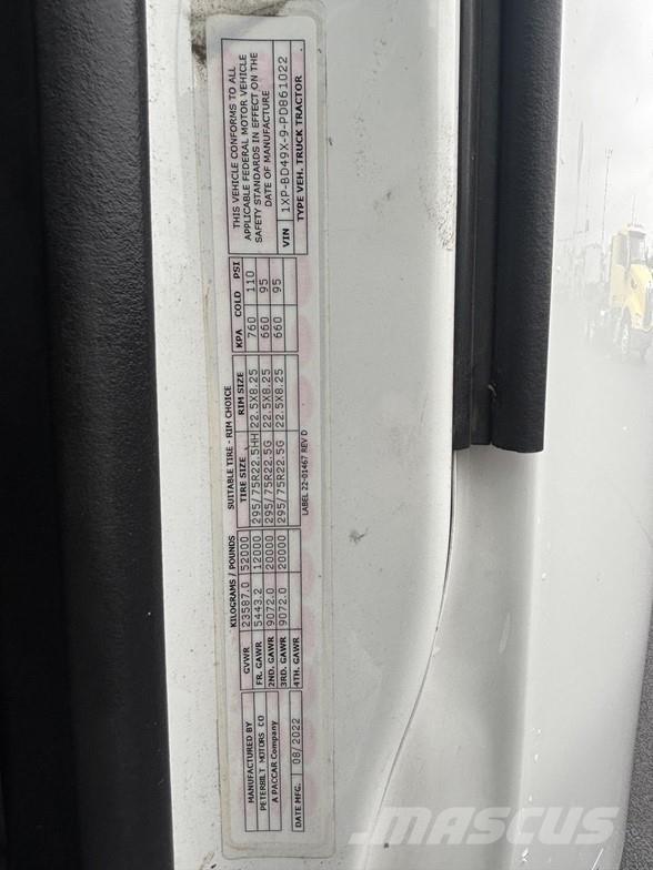 Peterbilt 579 Τράκτορες