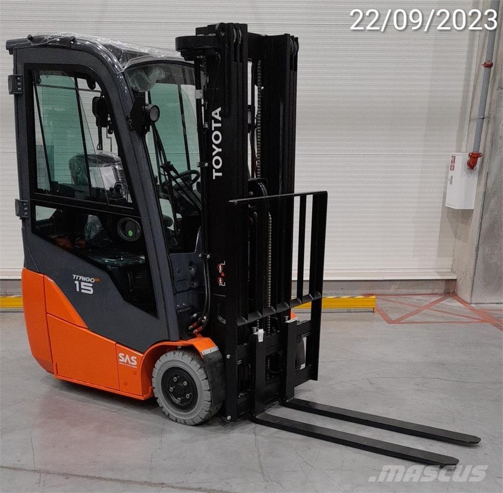 Toyota 8FBE15T Ηλεκτρικά περονοφόρα ανυψωτικά κλαρκ