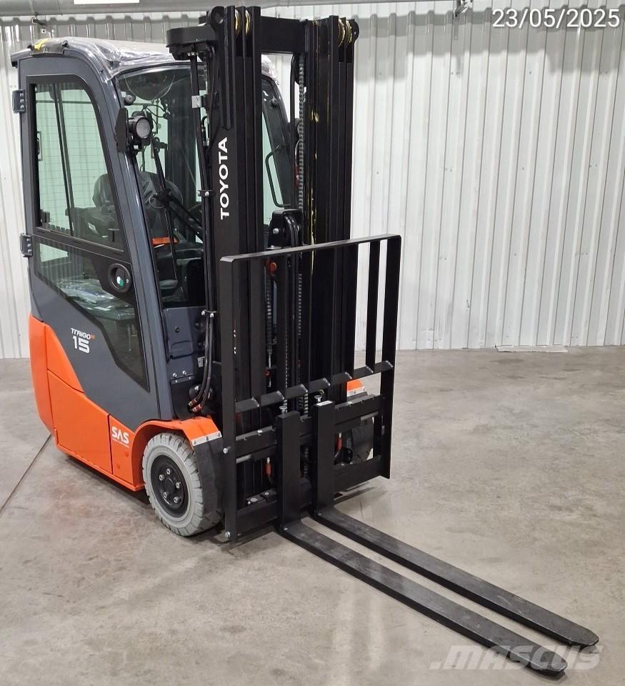 Toyota 8FBE15T Ηλεκτρικά περονοφόρα ανυψωτικά κλαρκ