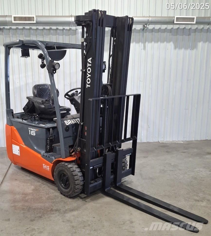 Toyota 8FBE16T Ηλεκτρικά περονοφόρα ανυψωτικά κλαρκ