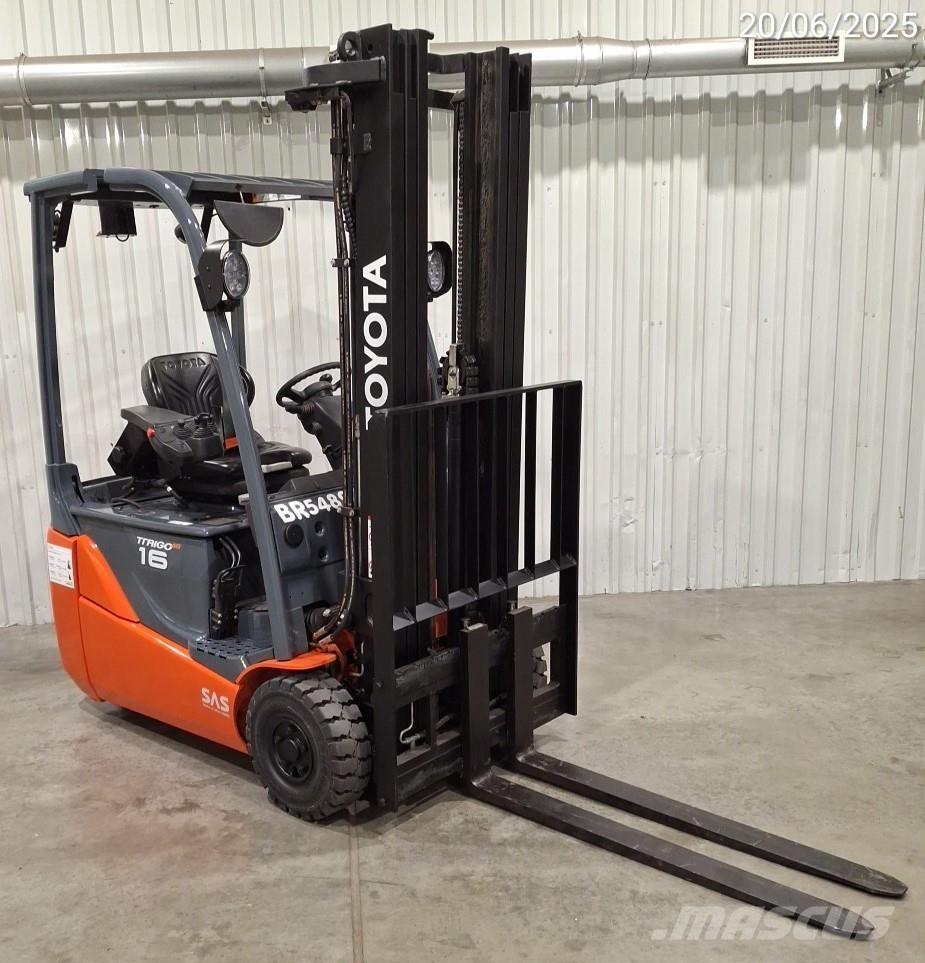 Toyota 8FBEK16T Ηλεκτρικά περονοφόρα ανυψωτικά κλαρκ