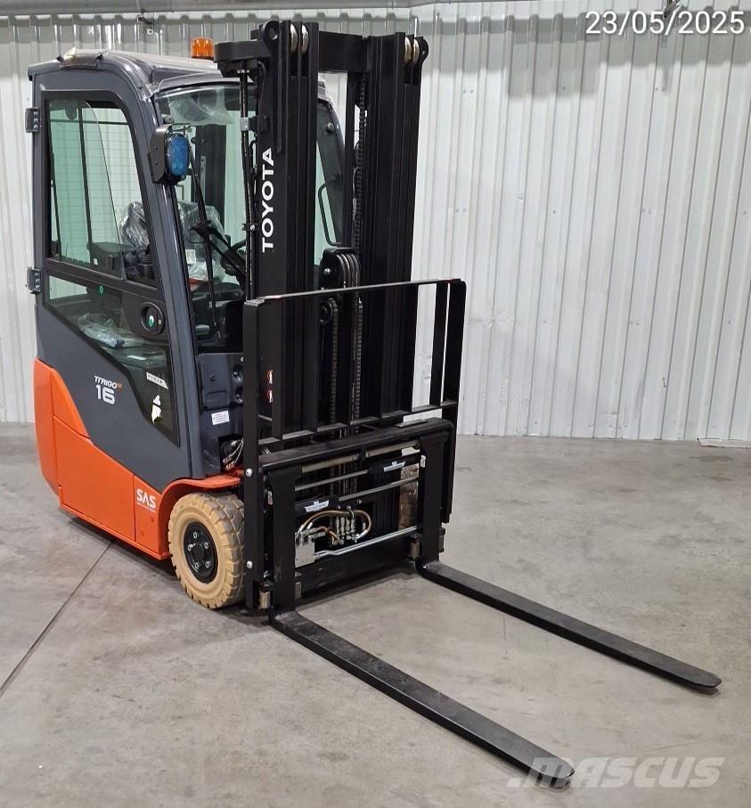 Toyota 8FBEK16T Ηλεκτρικά περονοφόρα ανυψωτικά κλαρκ