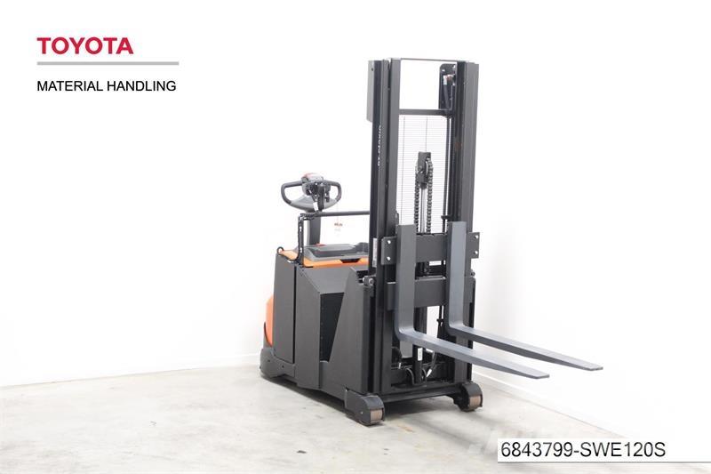 BT SWE120S Παλετοφόρα πεζού χειριστή με ιστό