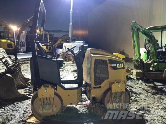 CAT CB14B Οδοστρωτήρες διπλού κυλίνδρου