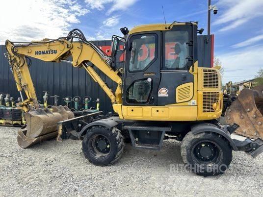 Komatsu PW98MR-10 Εκσκαφείς με τροχούς - λάστιχα