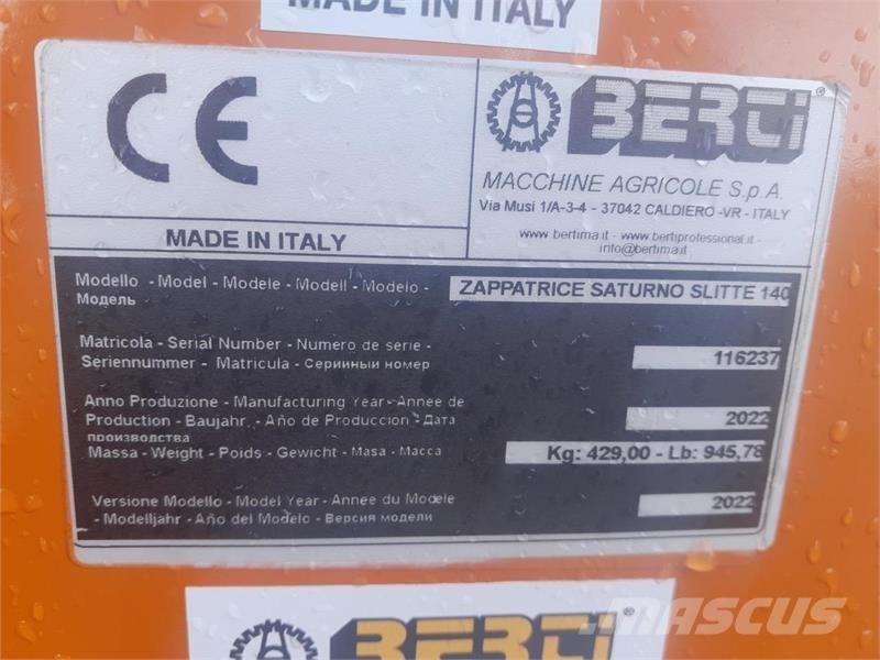 Berti  Καλλιεργητές - Ρίπερ