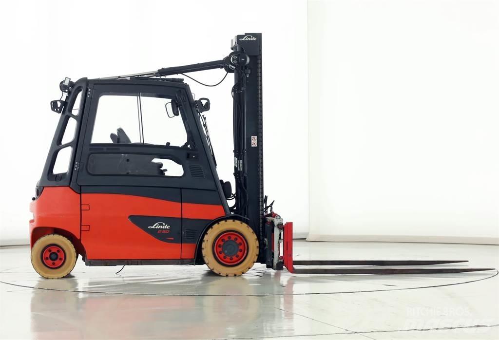 Linde E50HL-01 Ηλεκτρικά περονοφόρα ανυψωτικά κλαρκ