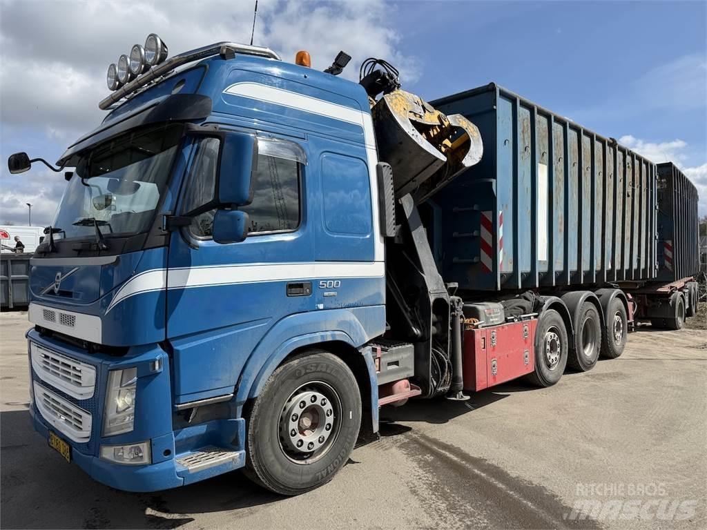 Volvo FM450 Φορτηγά με γερανό & γάτζο
