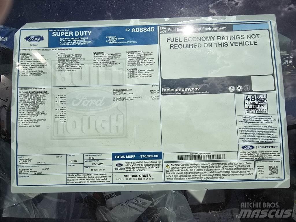 Ford F600 Δημοτικά οχήματα/Οχήματα γενικής χρήσης