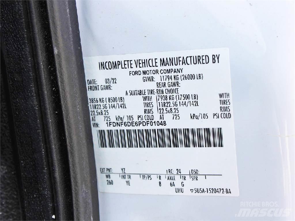 Ford F650 Φορτηγά Kαρότσα με ανοιγόμενα πλαϊνά