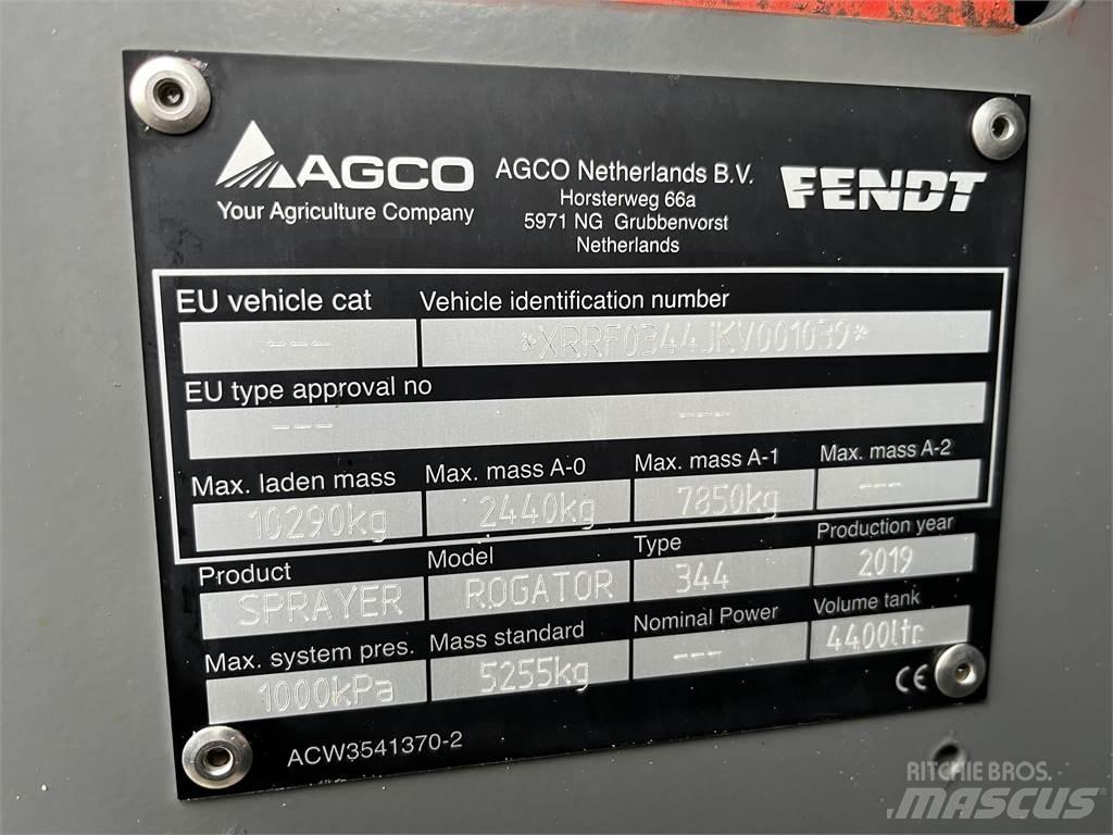 Fendt RG344 Ρυμουλκούμενα ψεκαστικά