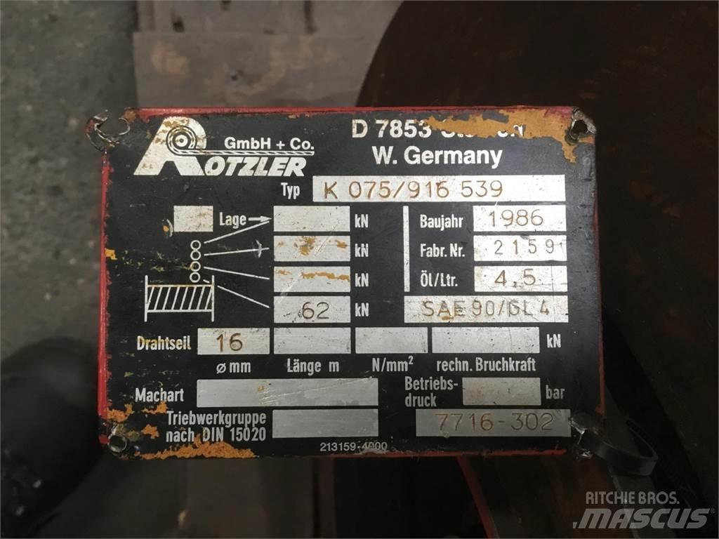 Faun RTF 30 winch Εξαρτήματα και εξοπλισμός για γερανούς