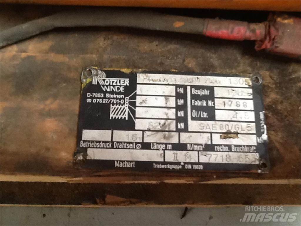 Faun RTF 30 winch Εξαρτήματα και εξοπλισμός για γερανούς